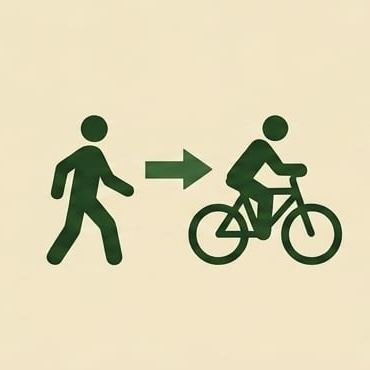 Sustainable transport icon